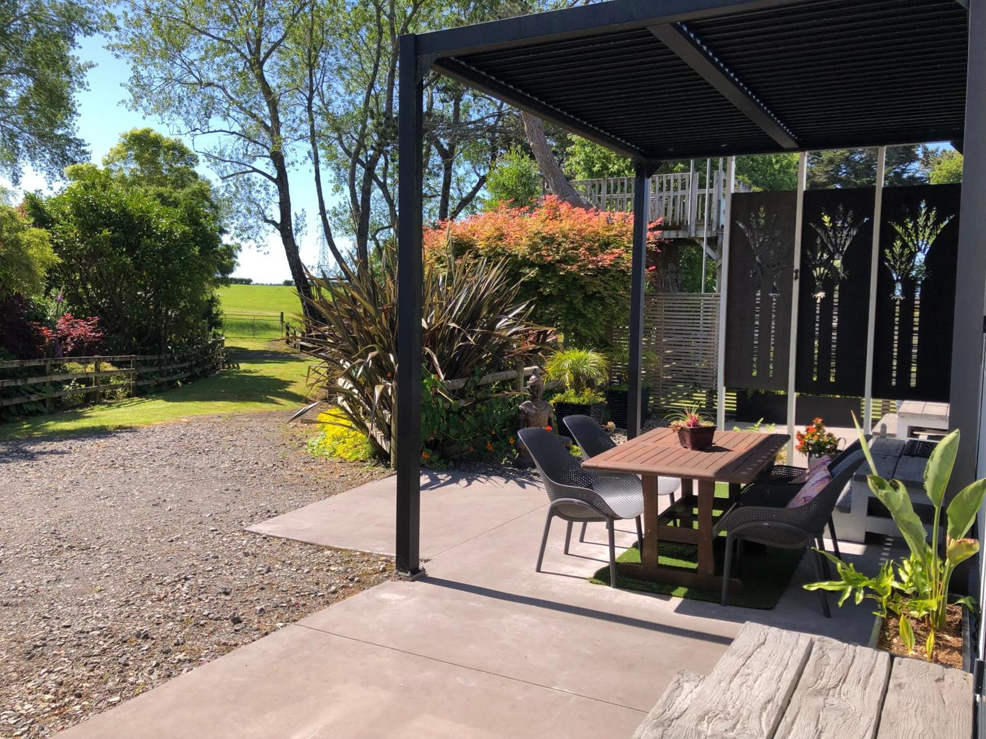 Tiny Home Luxury Farm Escape New Plymouth Egmont Village Bagian luar foto